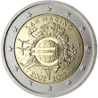 San Marino 2€ 2012 TYE mündivoldik